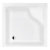 Brodzik kwadratowy głęboki z siedziskiem Igor 80x80x24x38,5 Piramida, Besco
