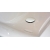 Korek umywalkowy  klik klak ceramiczny biały 