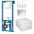 Miska ceramiczna podwieszana Thor 16 z deską Duroplat Kerra