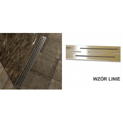 ODWODNIENIE ODPŁYW LINIOWY 70cm XMD031 Sea Horse WZÓR LINIE