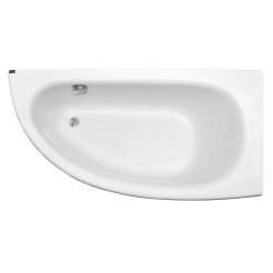 Polska wanna Milena Standard 150x70 prawa z zabudowa styropianową Piramida, Besco