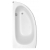 MILENA STANDARD Wanna akrylowa 150x70 lewa Piramida, Besco