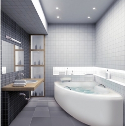 Wanna akrylowa Natalia Standard 150x100 lewa z obudową Piramida, Besco